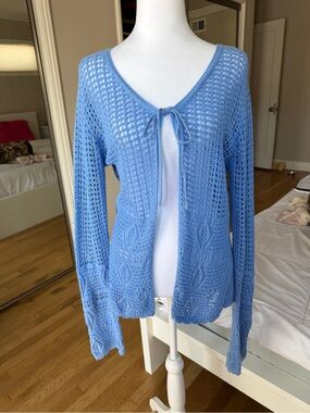 Y2k crochet cardigan